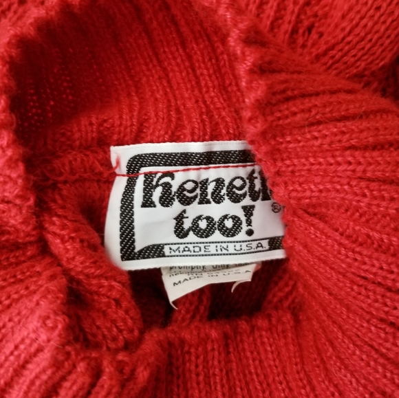 ❤️❤️FREE❤️❤️Vintage Keneth Too Sweater - Picture 5 of 7